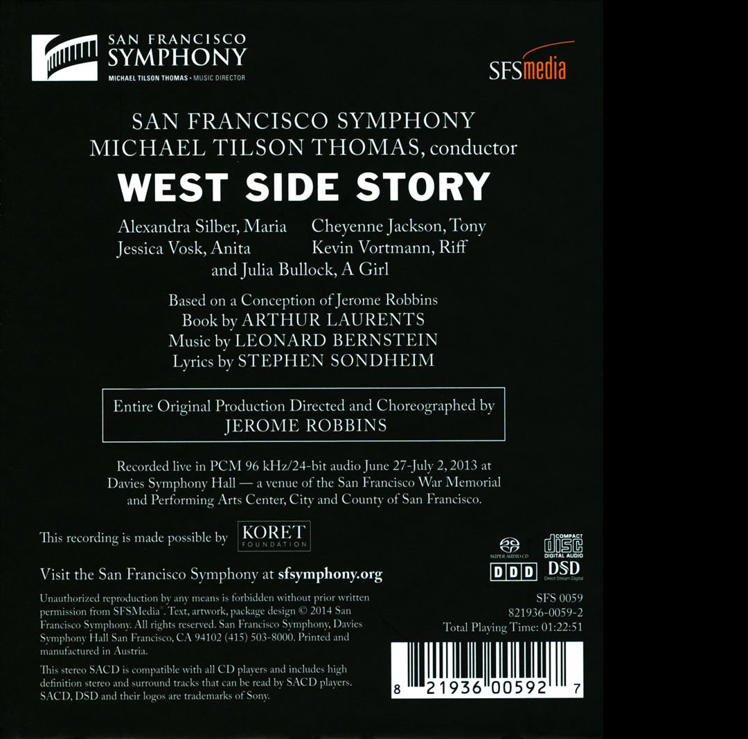 West Side Story cover art