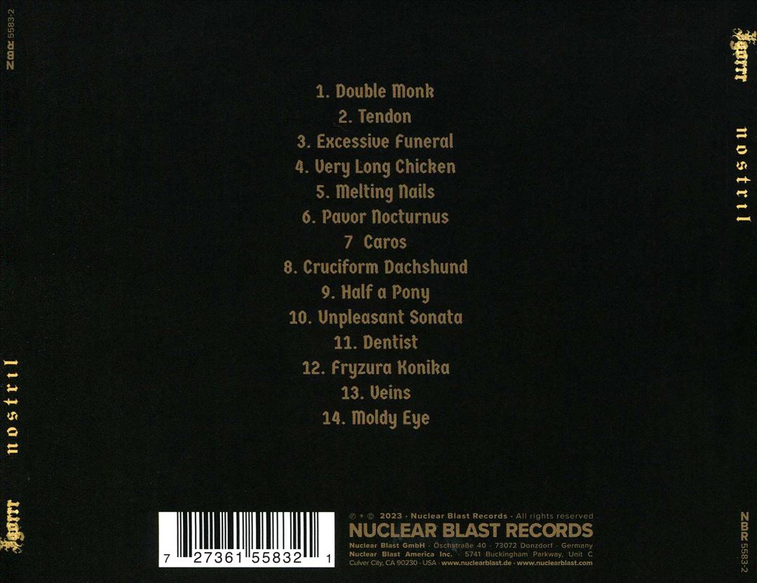 Nostril cover art