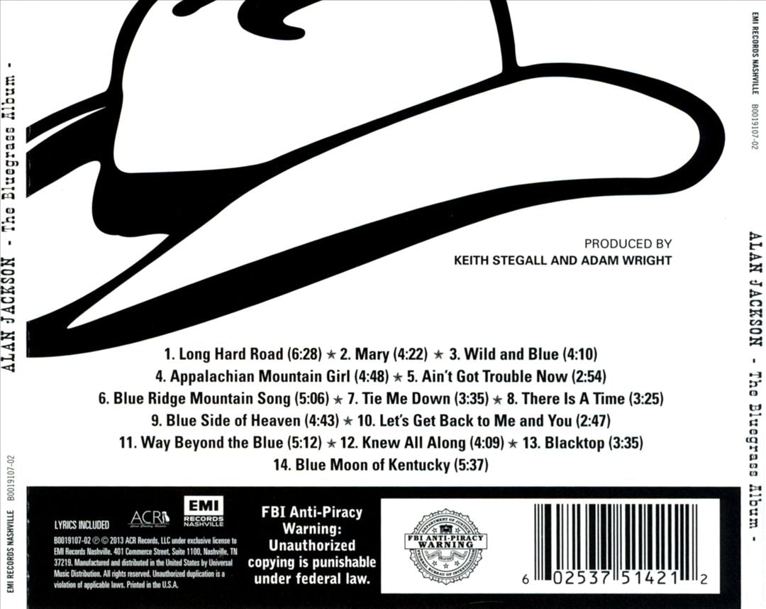 Bluegrass Album cover art