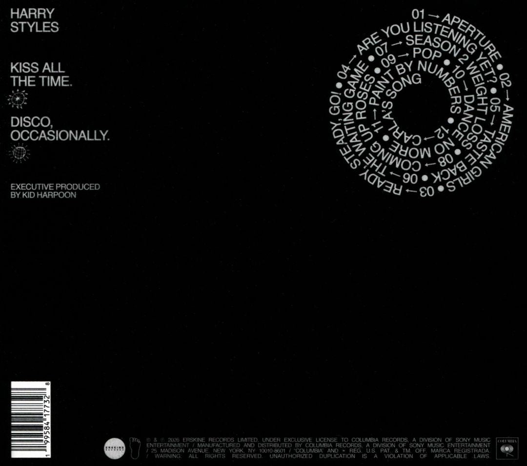 Kiss All The Time. Disco, Occasionally. cover art