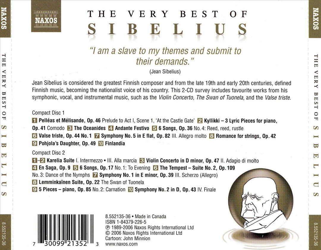 Very Best of Sibelius cover art