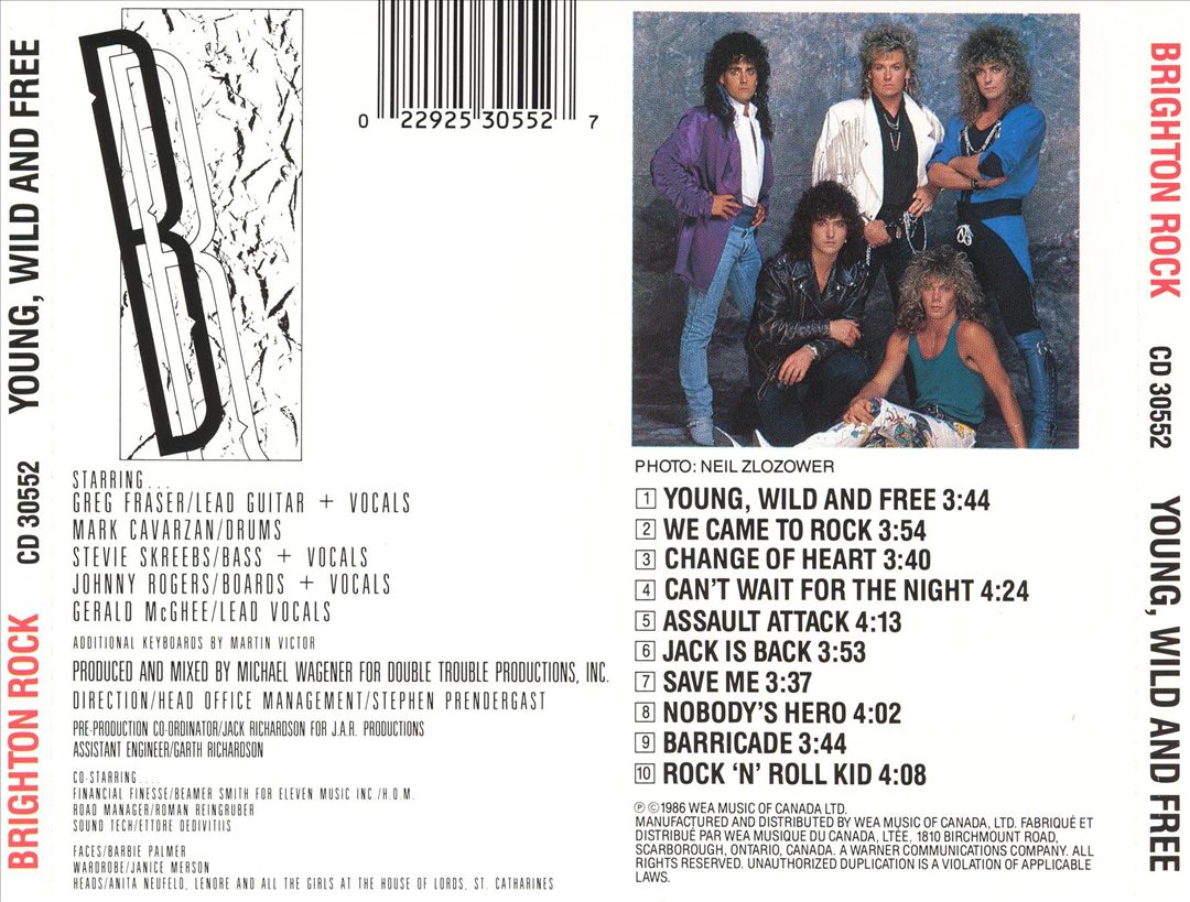 Young, Wild and Free cover art