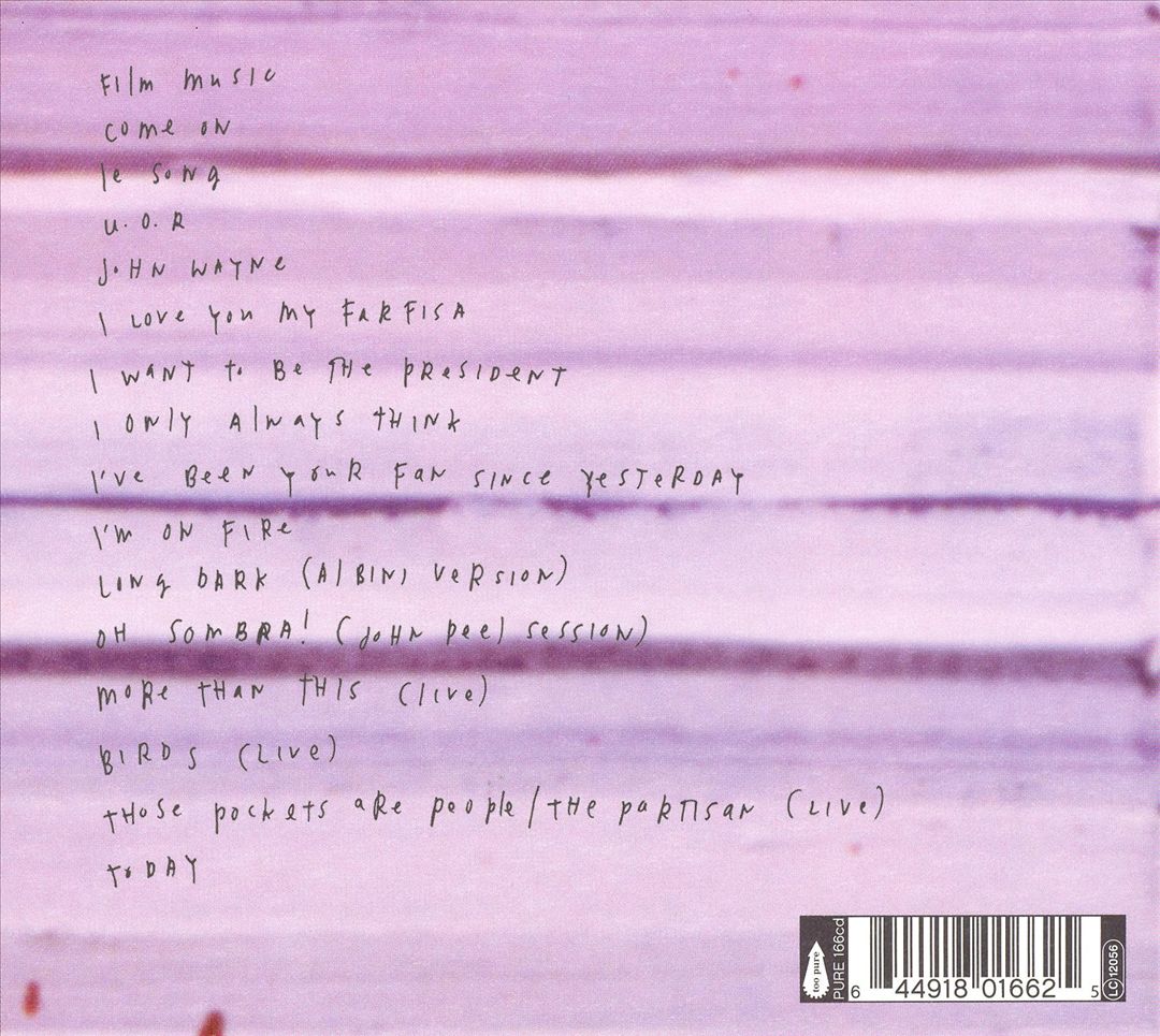 Singles, B-Sides & Live cover art