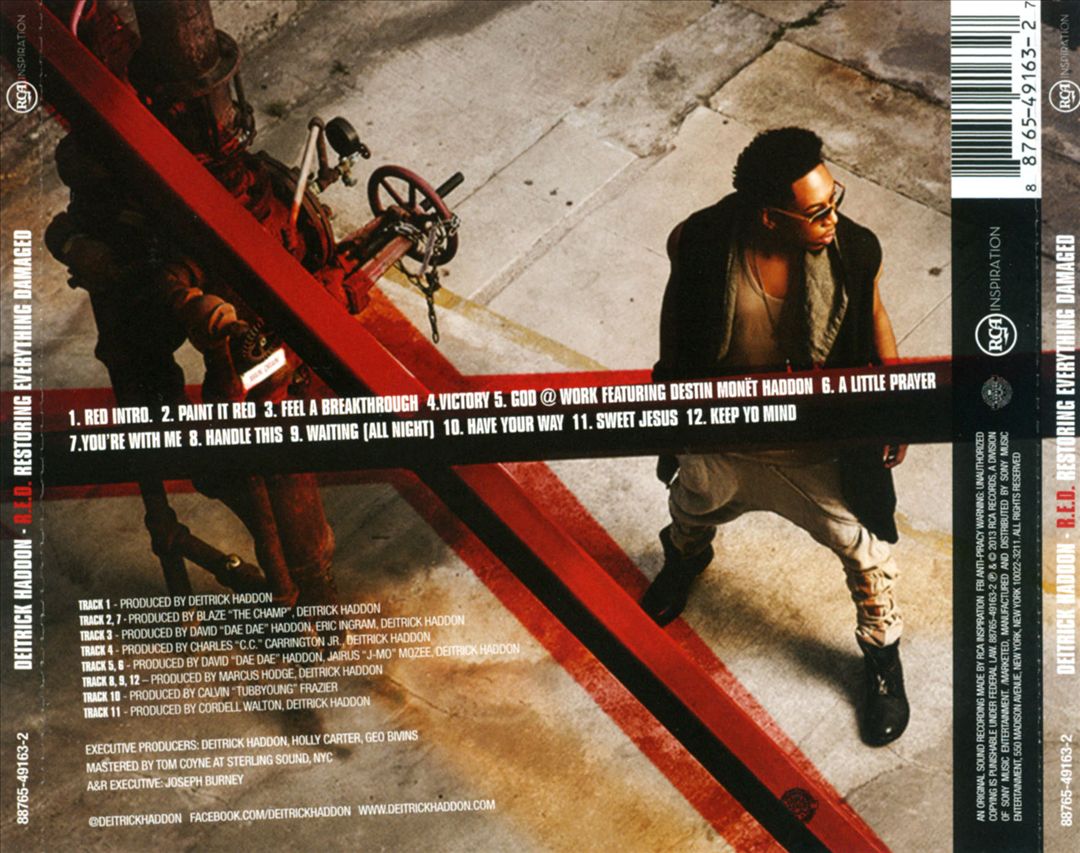 R.E.D. (Restoring Everything Damaged) cover art