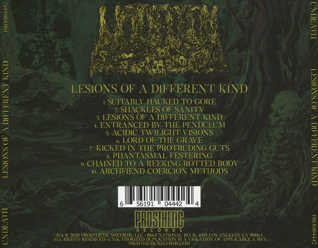 Lesions of a Different Kind cover art