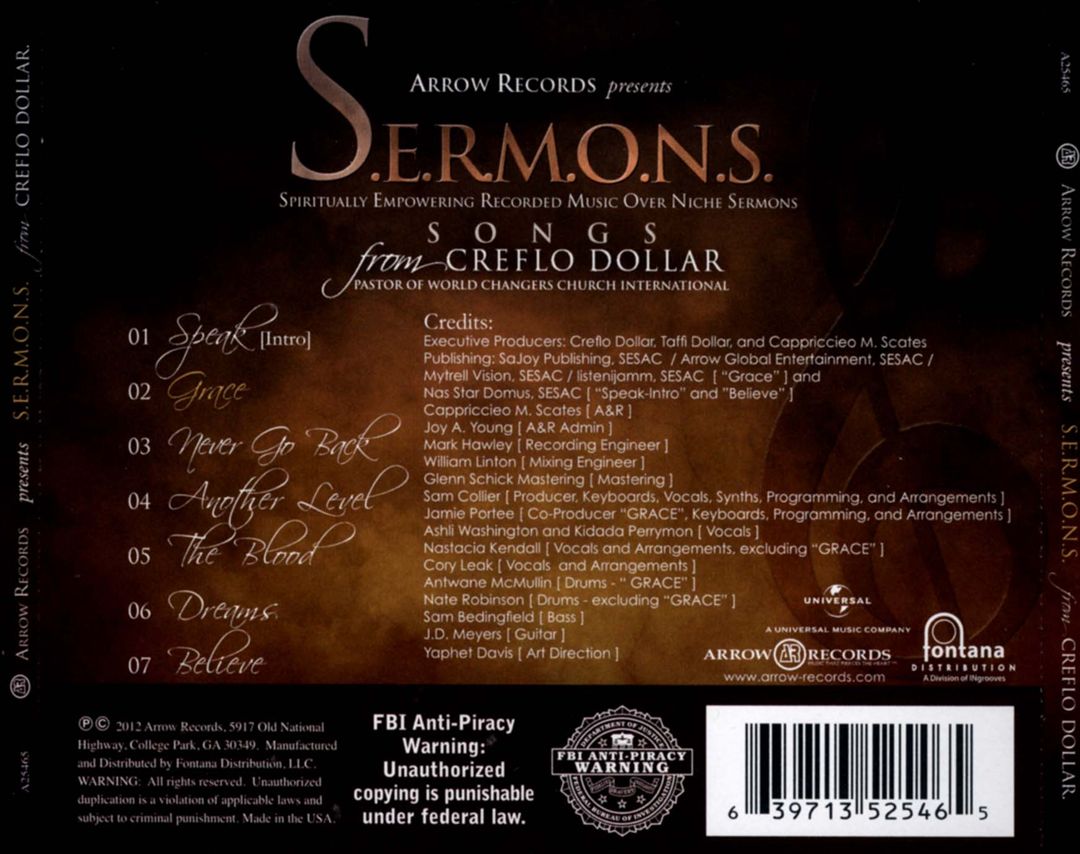 S.E.R.M.O.N.S. cover art
