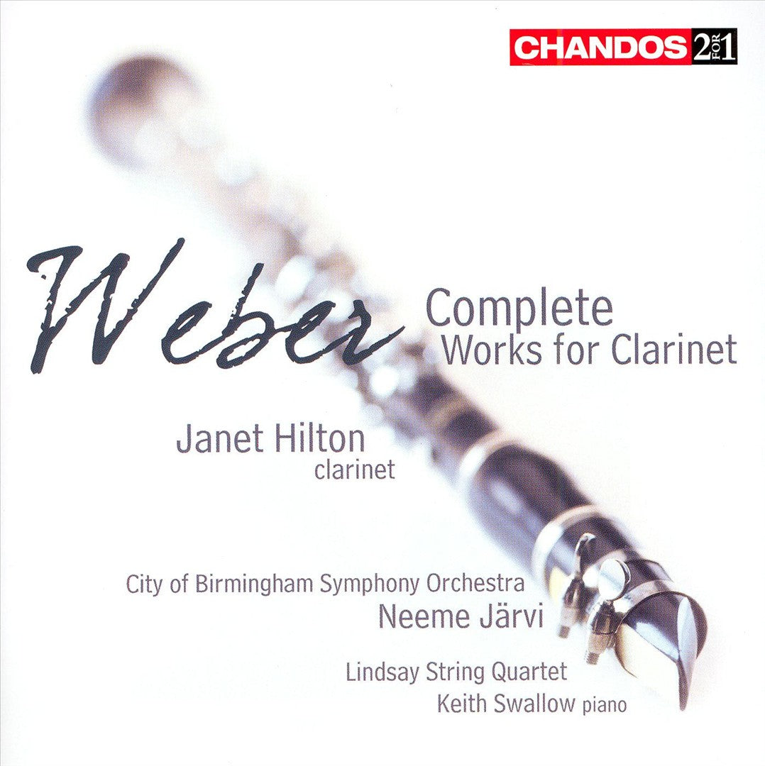 Weber: Complete Works for Clarinet cover art