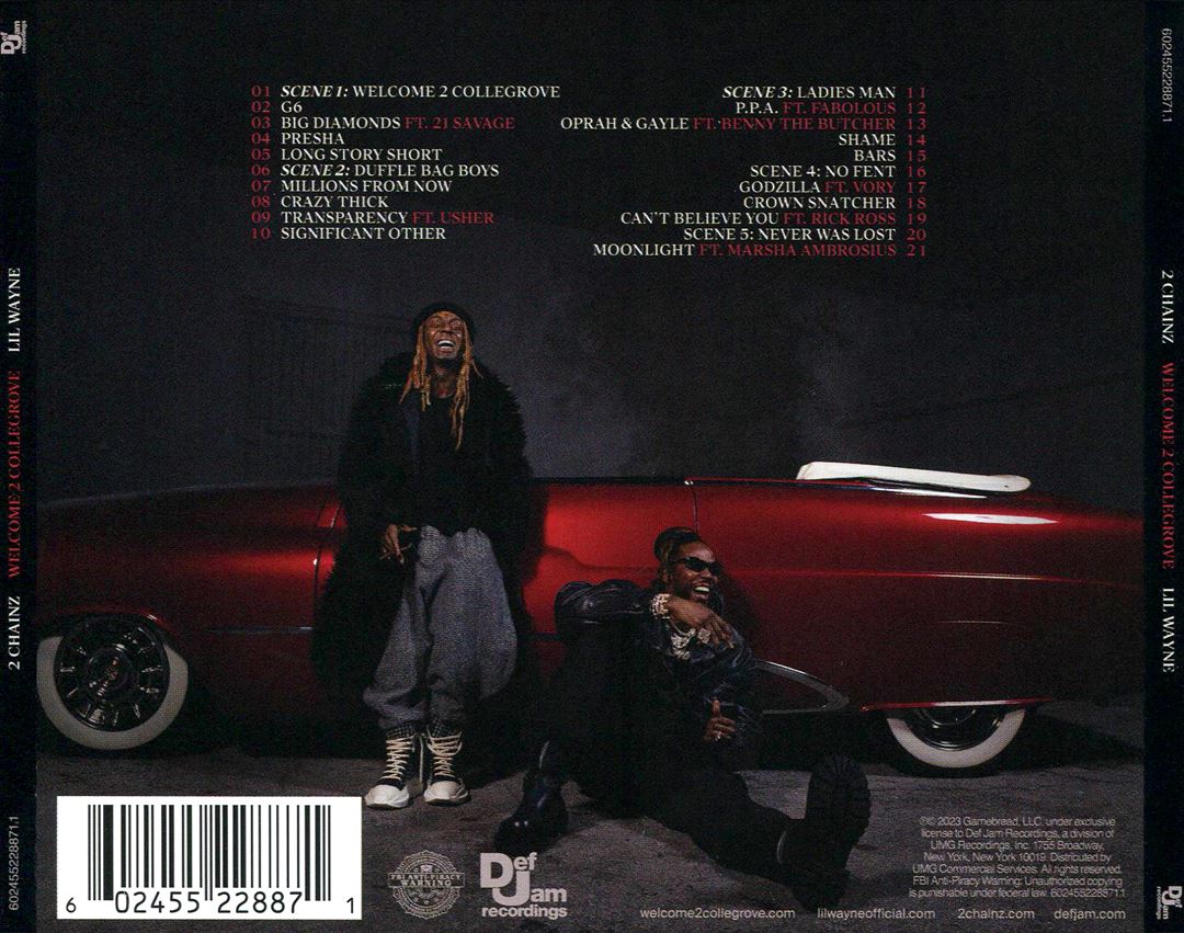 Welcome 2 Collegrove cover art