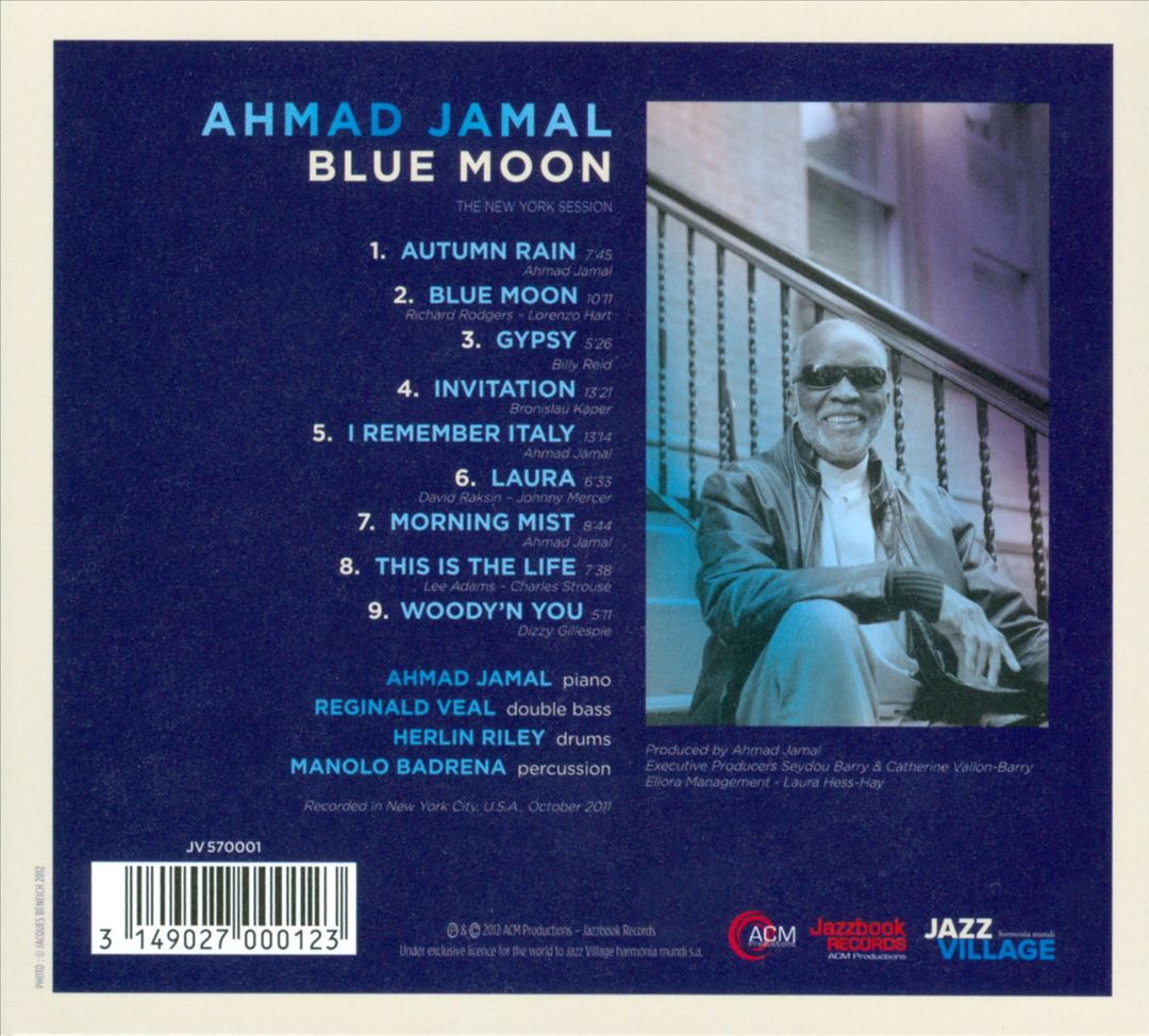 Blue Moon: The New York Session/The Paris Concert cover art