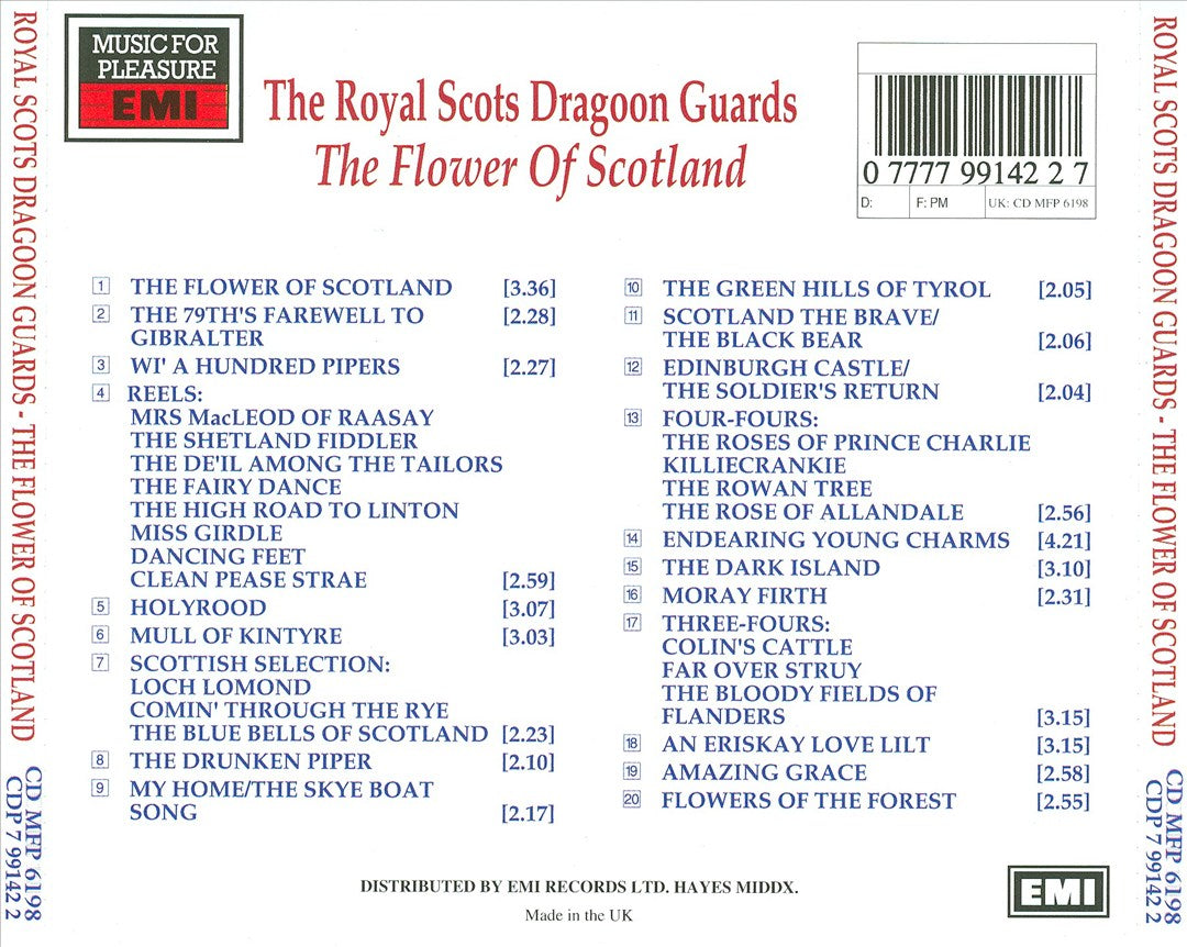 Flower of Scotland cover art