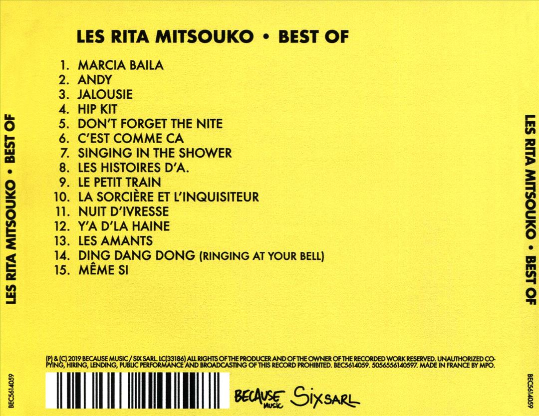 Best of Rita Mitsouko cover art