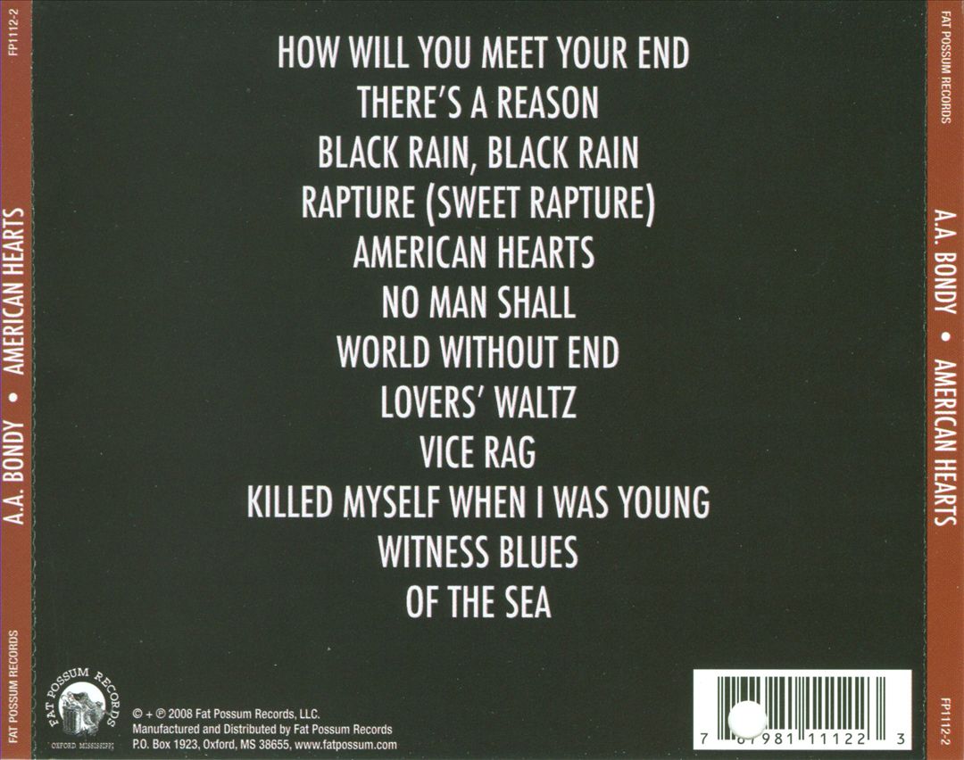 American Hearts cover art