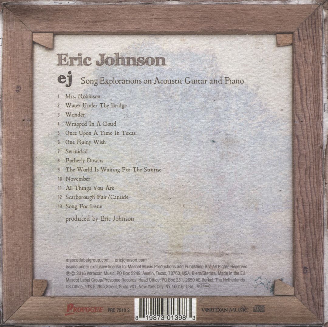 EJ cover art