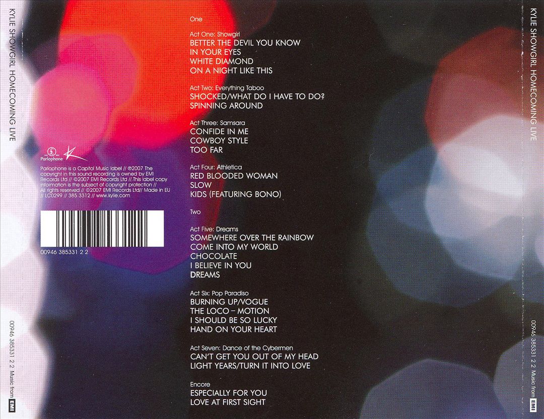 Showgirl: Homecoming Live cover art