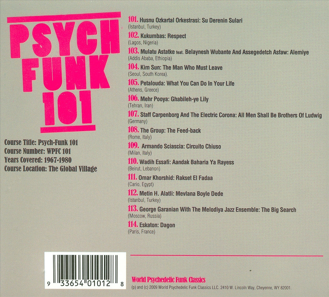 Psych-Funk 101: 1968-1975 cover art