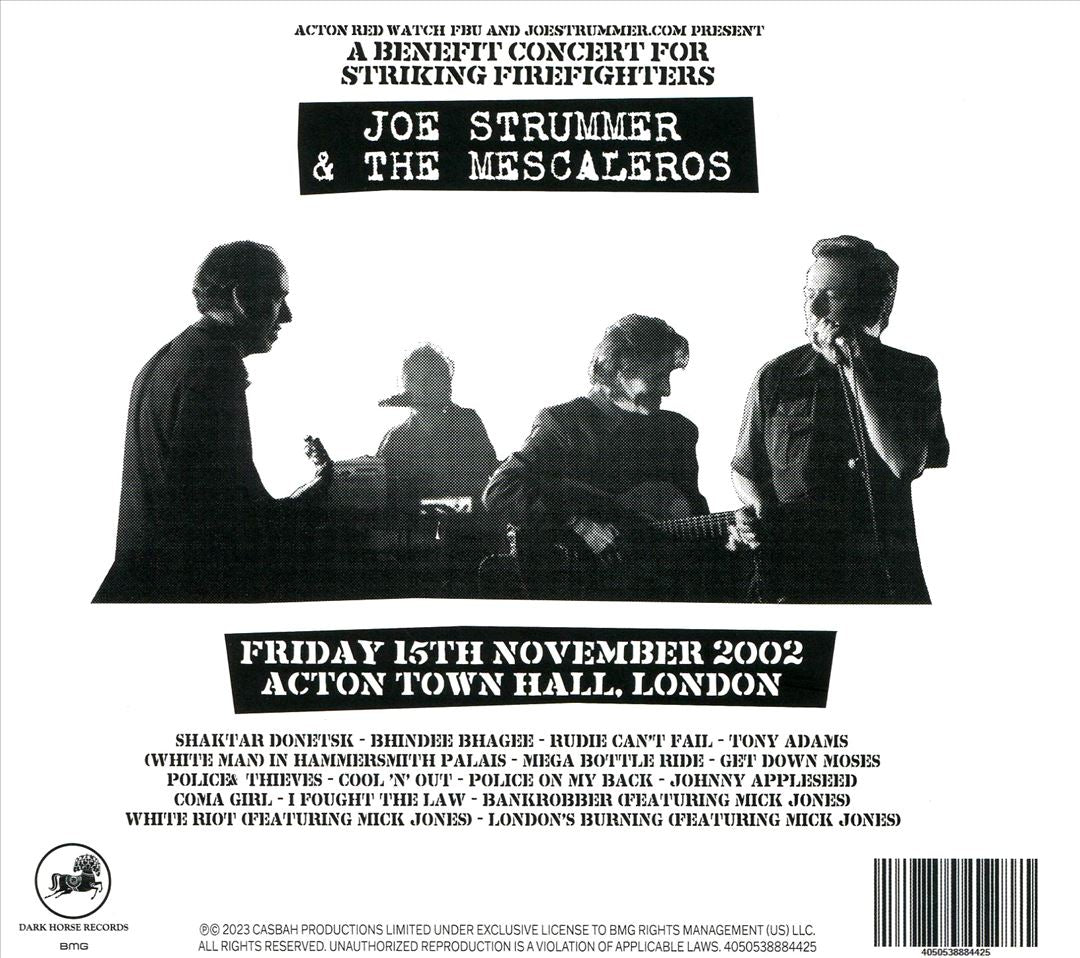 Live at Acton Town Hall cover art