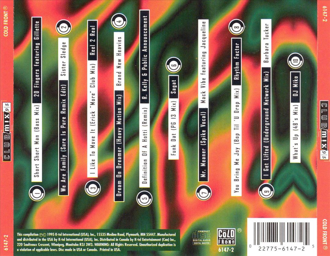 Club Mix '95 cover art