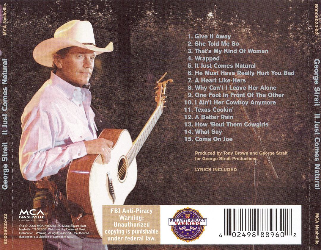 It Just Comes Natural cover art