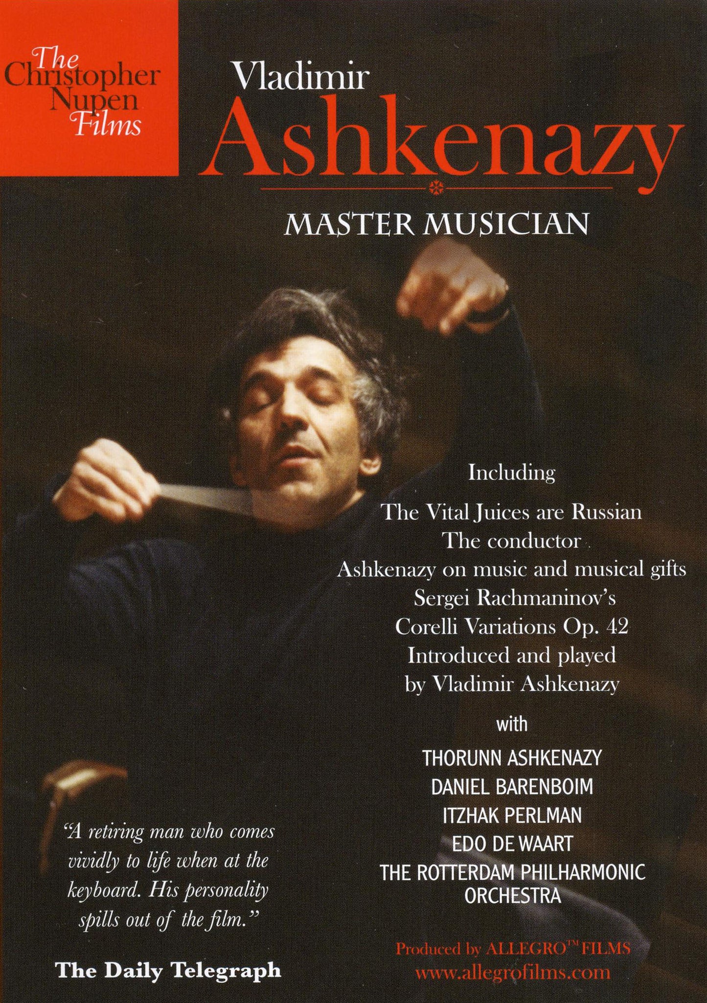 Vladimir Ashkenazy: Master Musician cover art