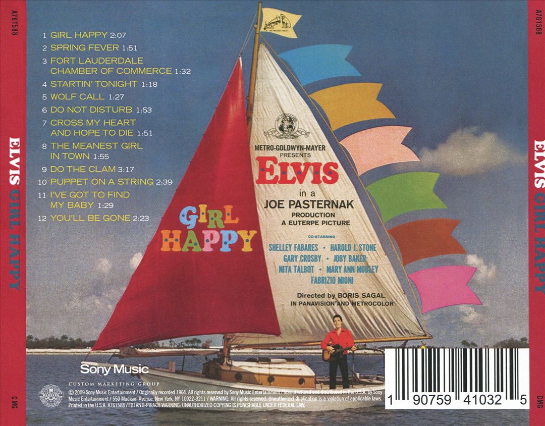 Girl Happy cover art