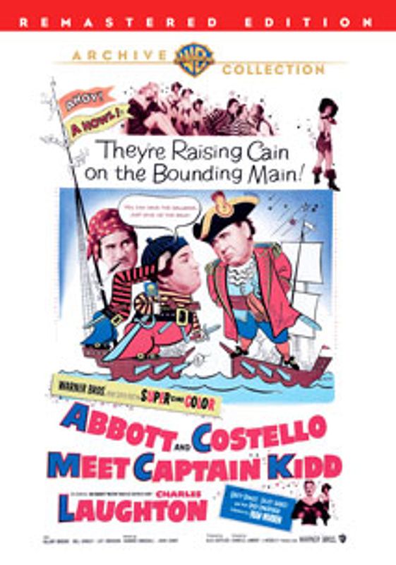 Abbott and Costello Meet Captain Kidd cover art