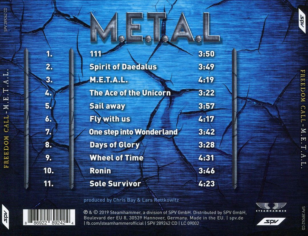 M.E.T.A.L. cover art