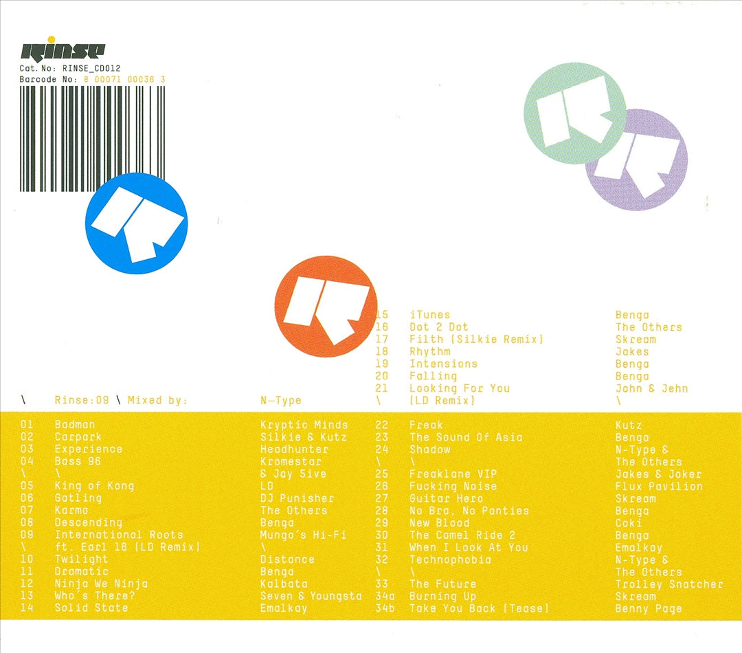 Rinse: 09 cover art