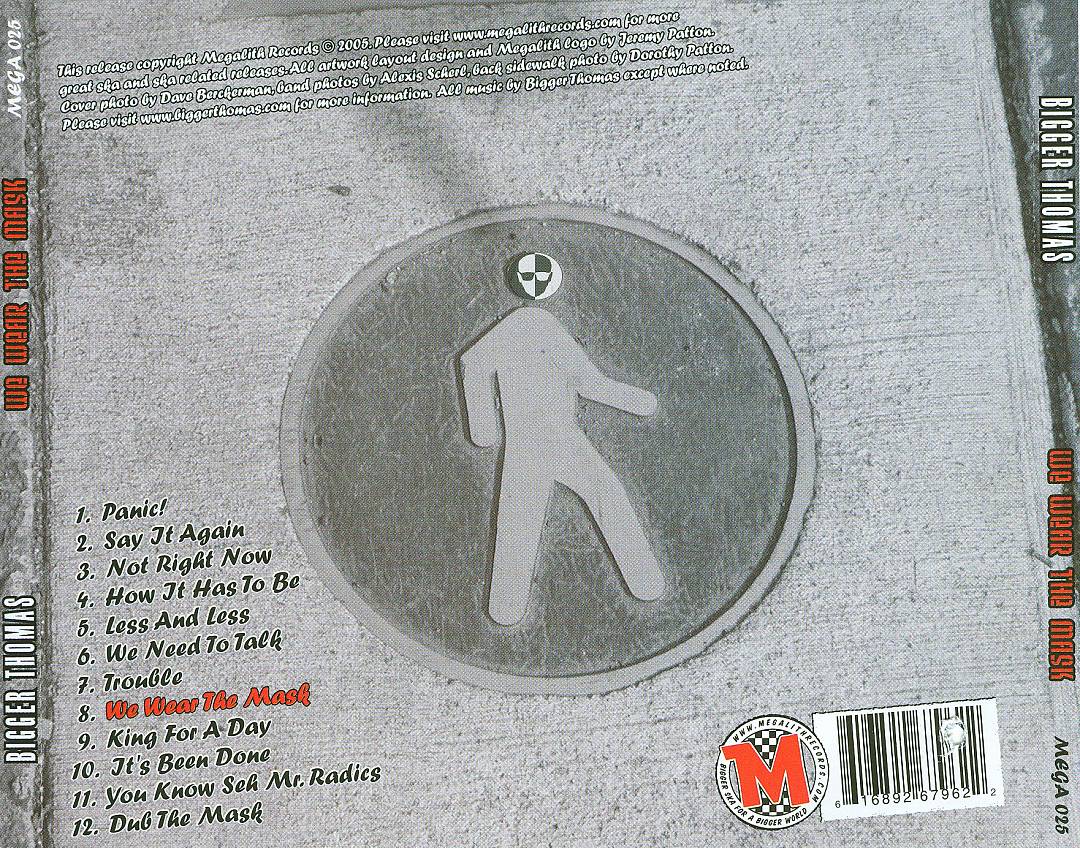 We Wear the Mask cover art