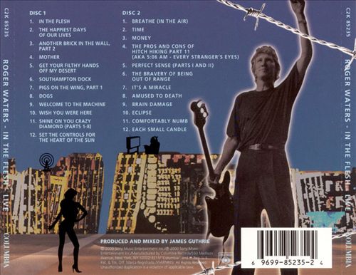 In the Flesh Live cover art