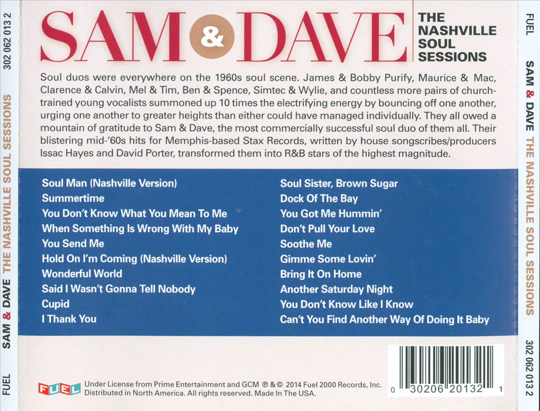 Nashville Soul Sessions cover art