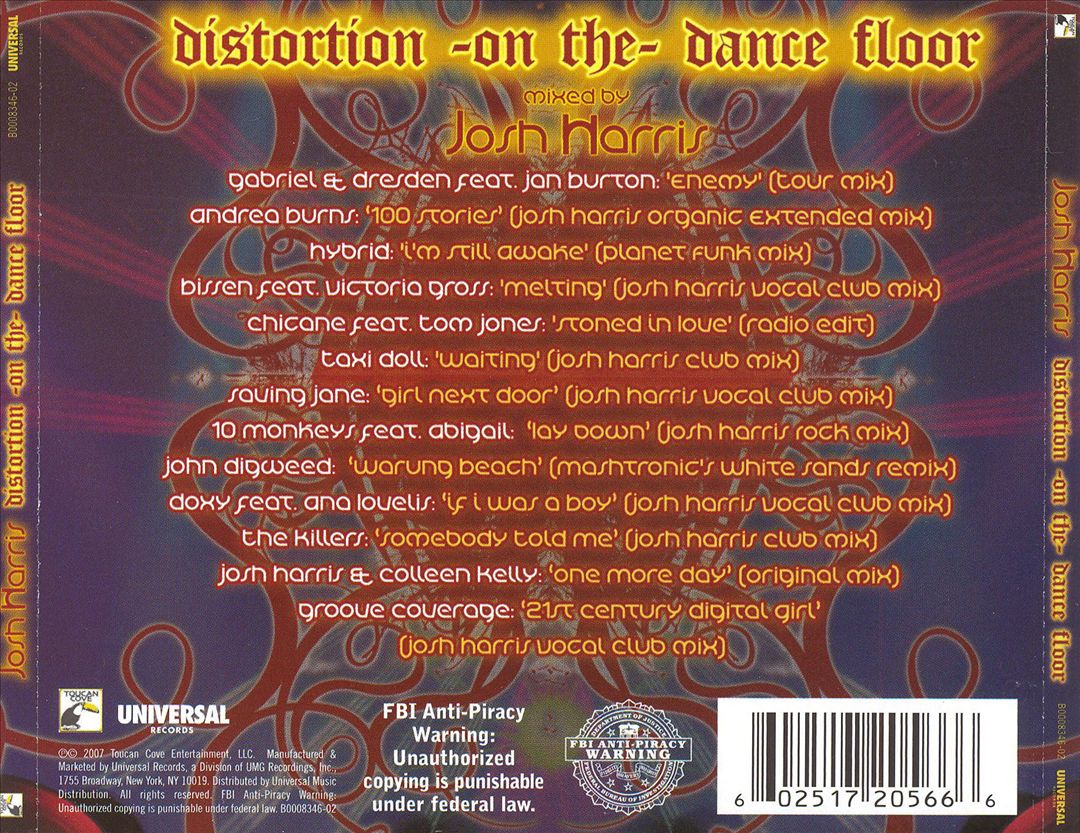 Distortion on the Dance Floor cover art