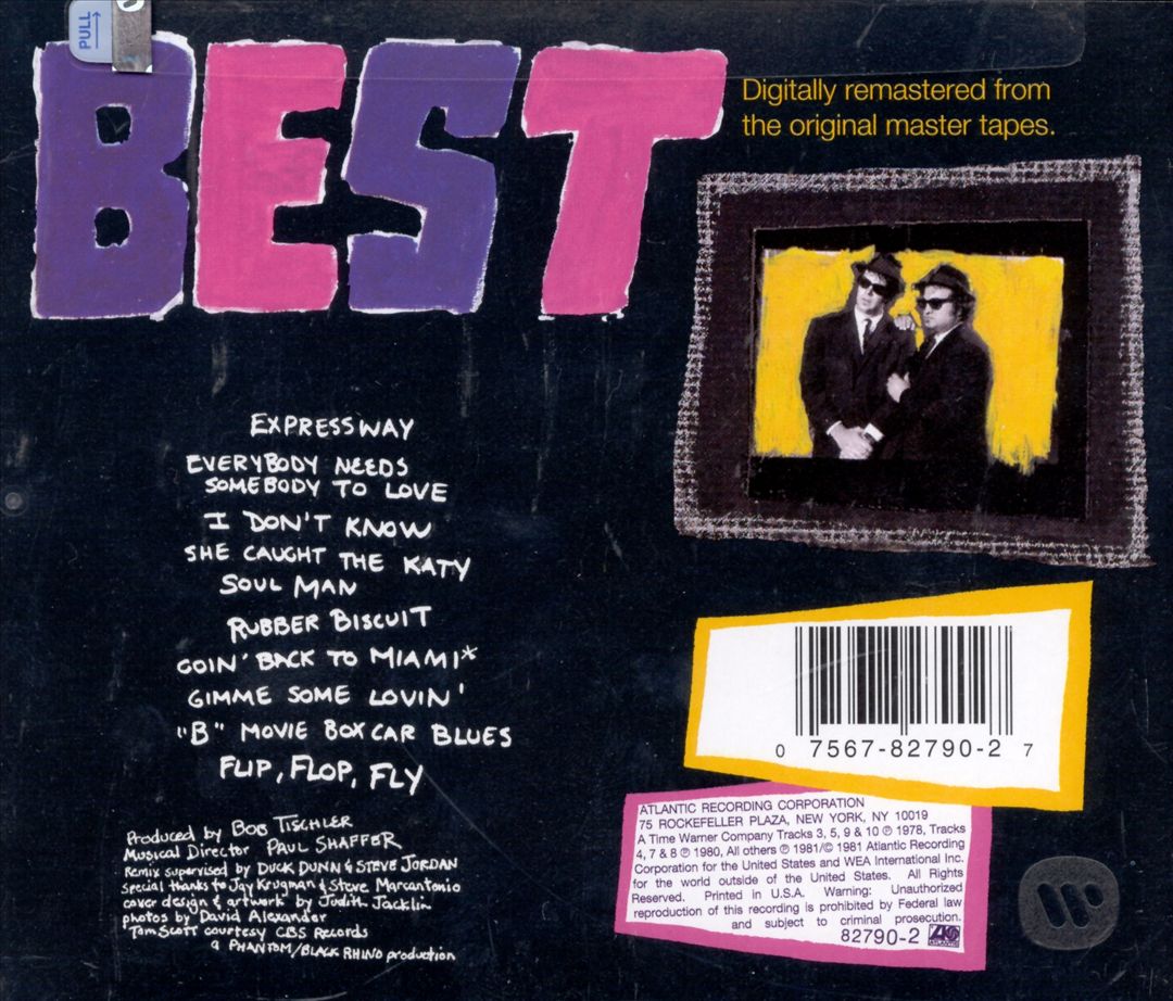 The Best of the Blues Brothers cover art