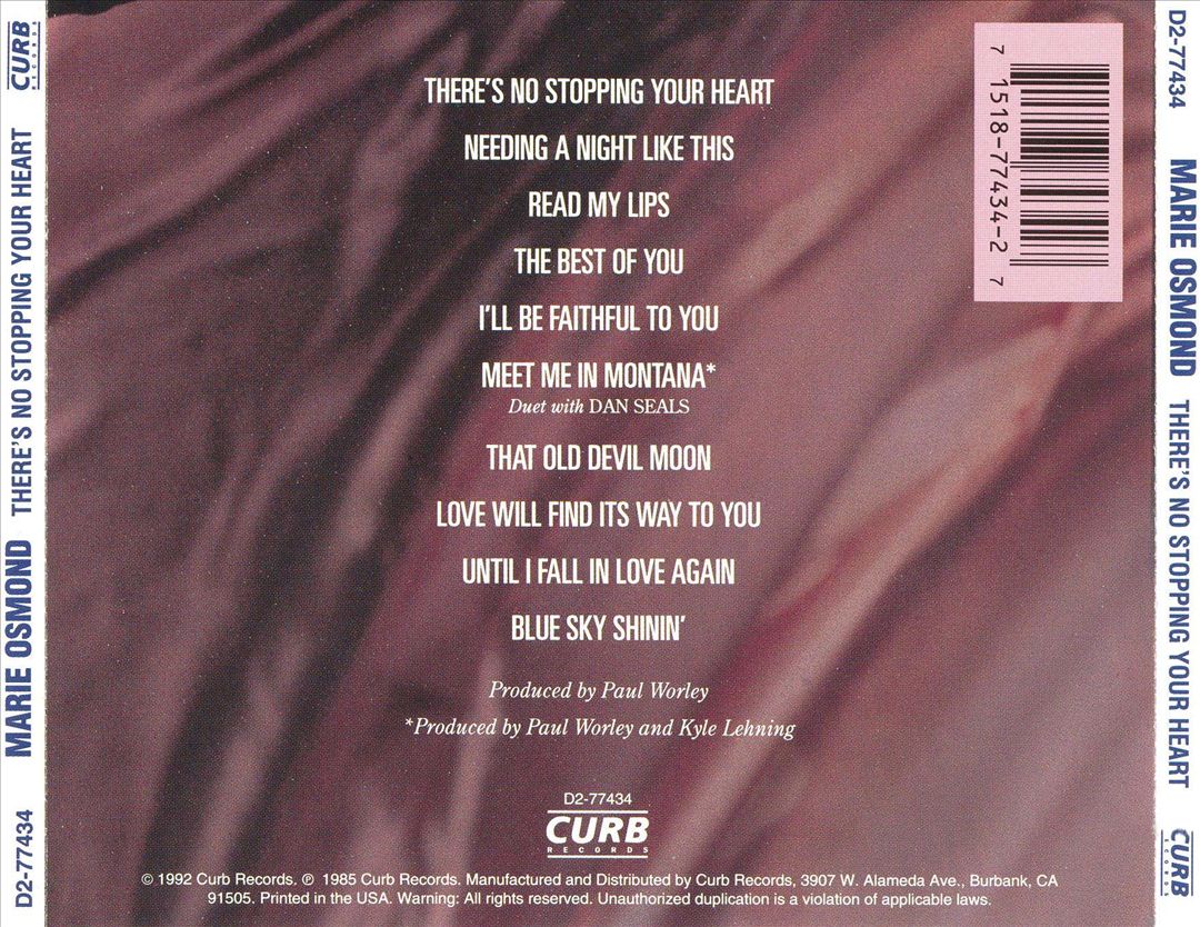 There's No Stopping Your Heart cover art
