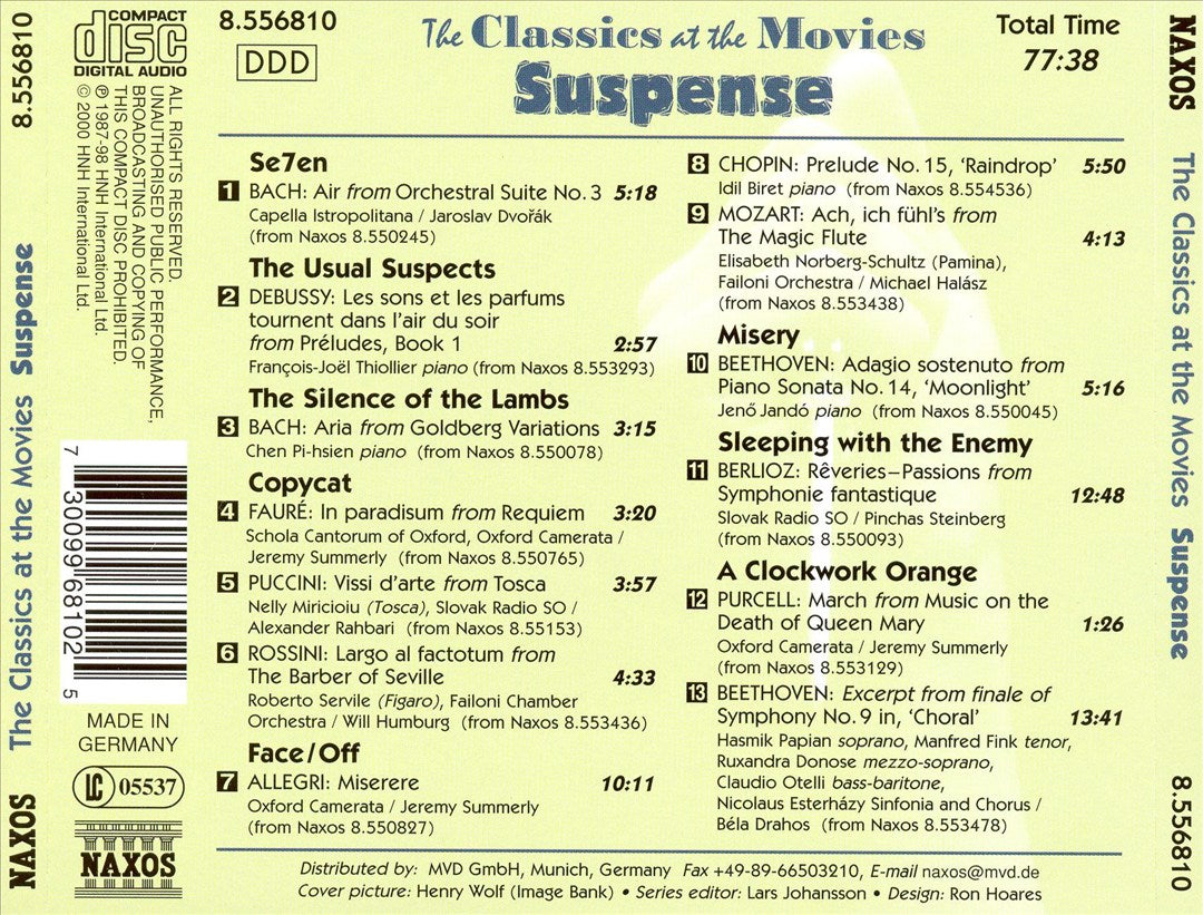 Classics at the Movies: Suspense cover art