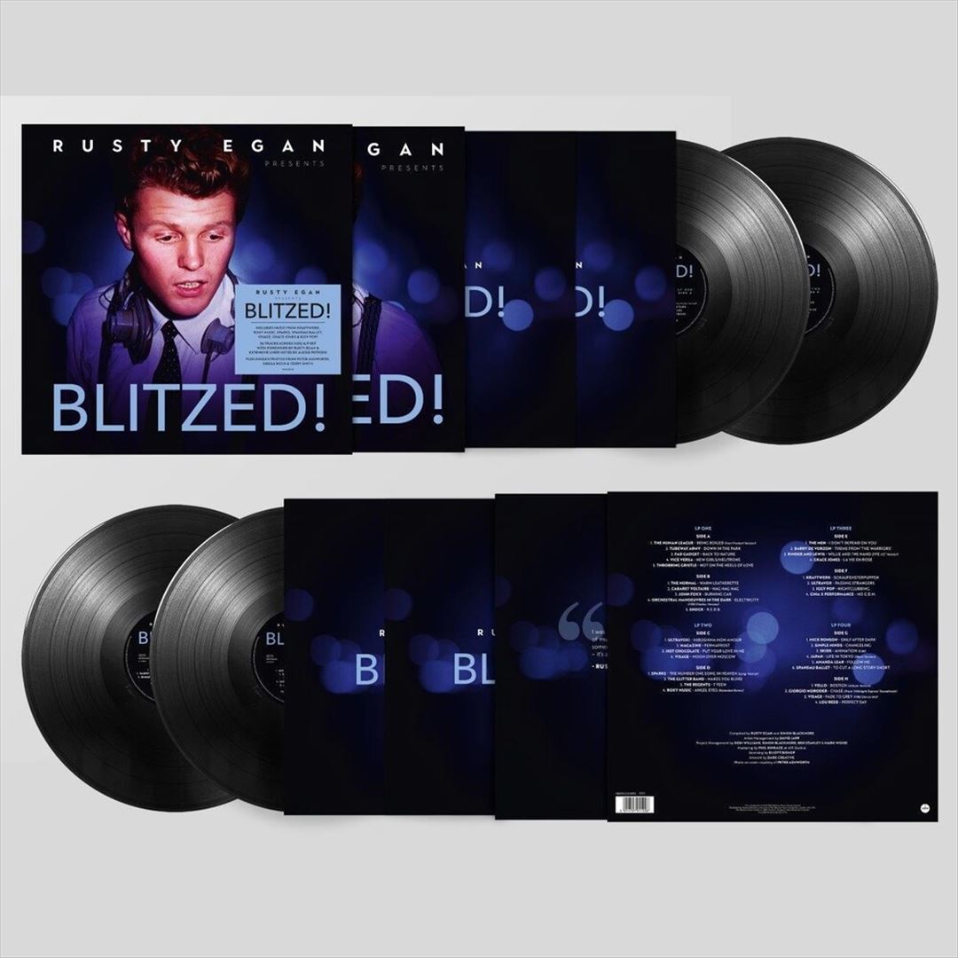 Rusty Egan Presents... Blitzed cover art