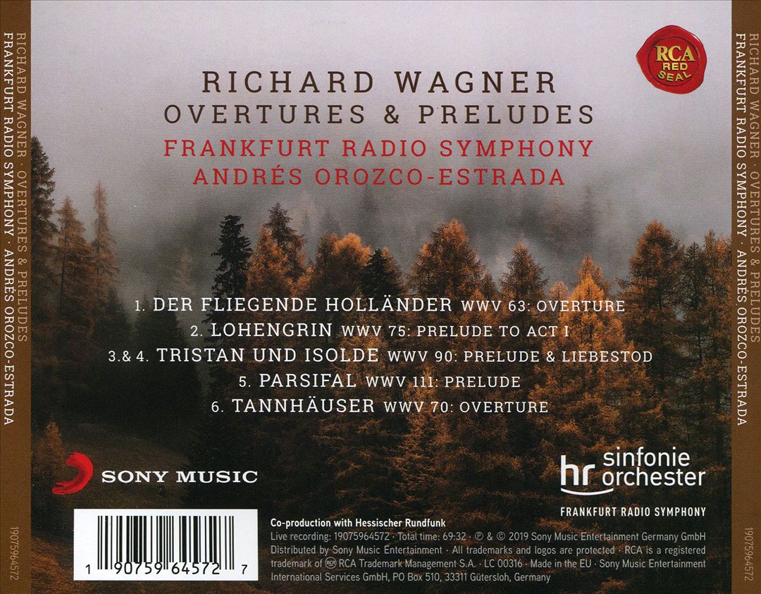 Richard Wagner: Overtures & Preludes cover art