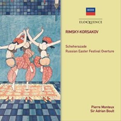 Rimsky-Korsakov: Scheherazade; Russian Easter Festival Overture cover art