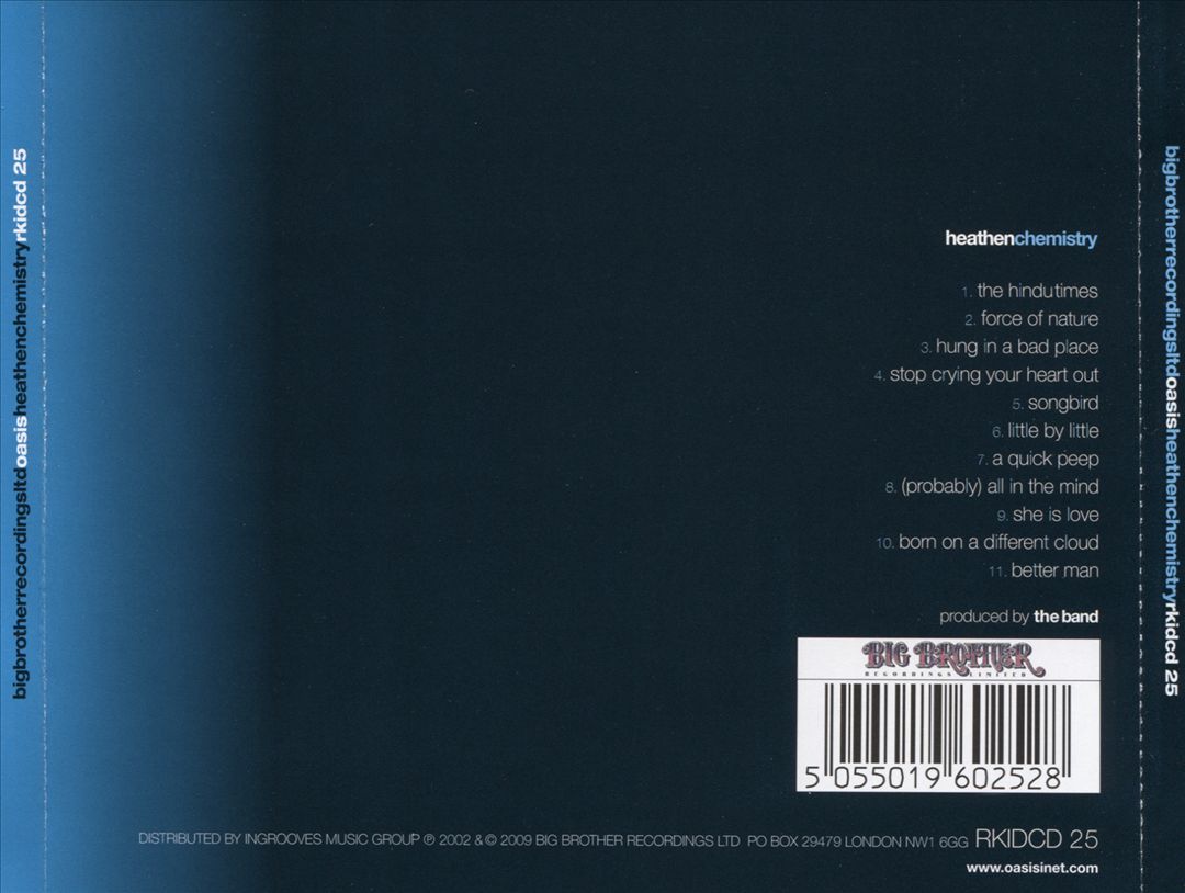 Heathen Chemistry cover art