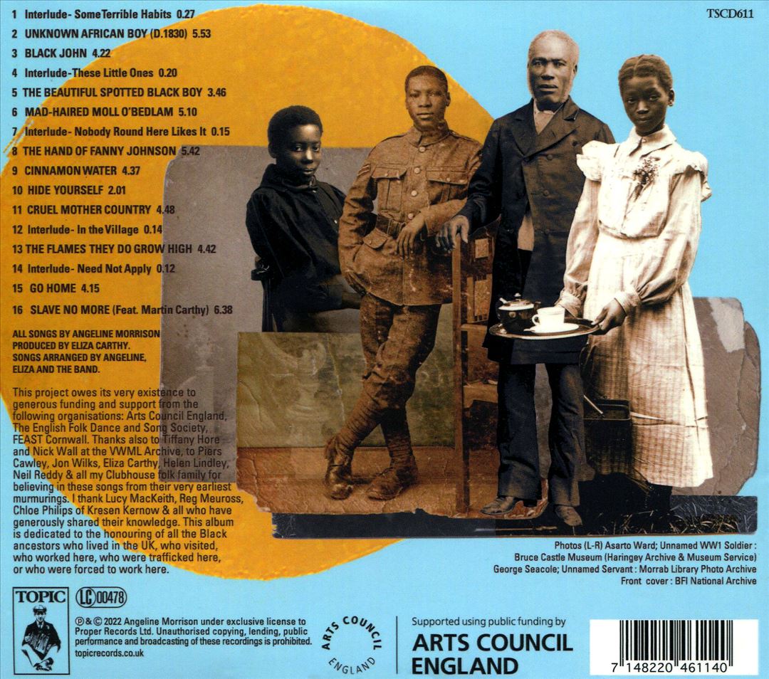 Sorrow Songs : Folk Songs of Black British Experience cover art