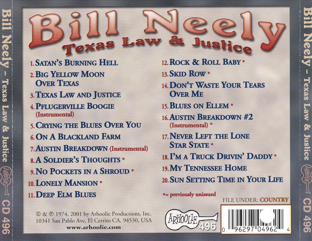 Texas Law & Justice cover art