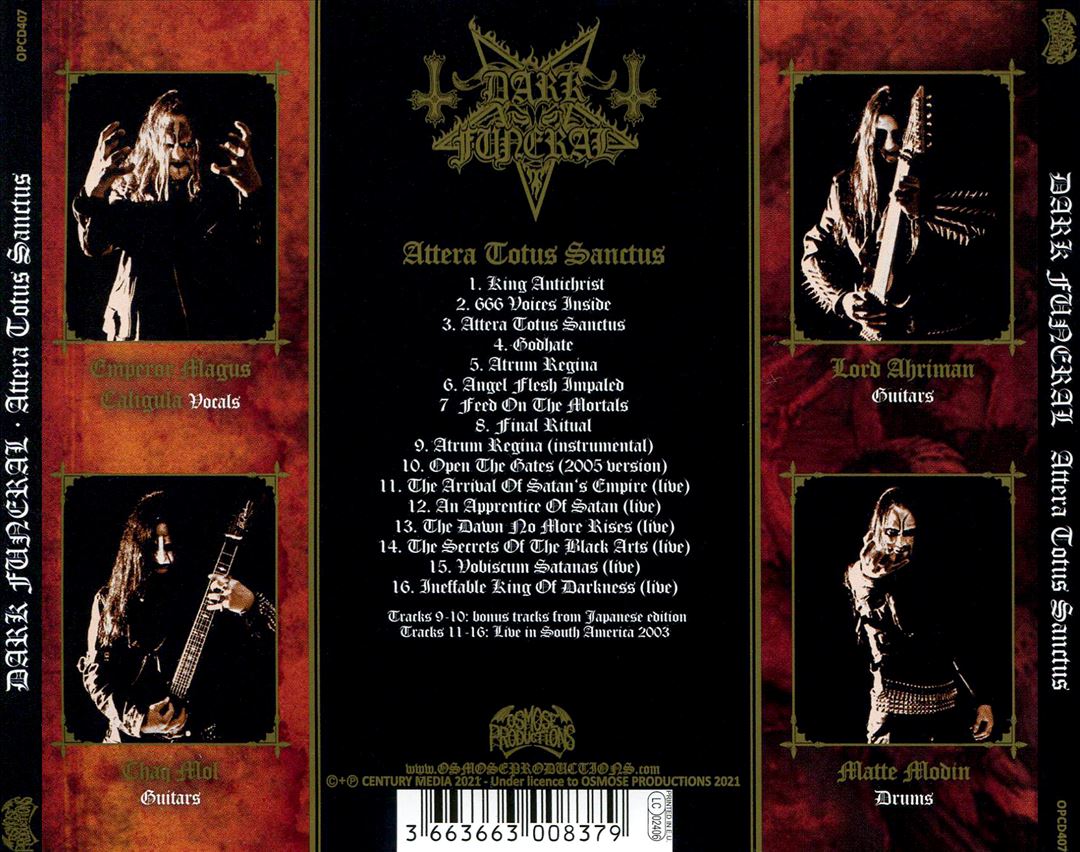 Attera Totus Sanctus cover art