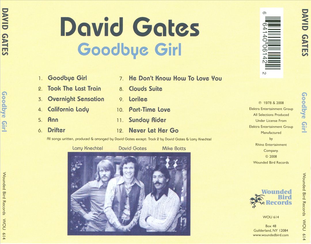 Goodbye Girl cover art