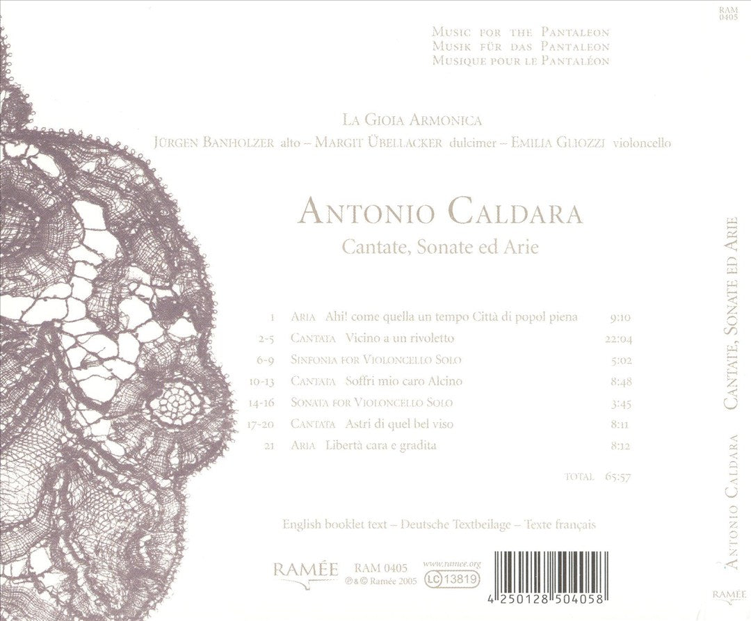 Antonio Caldara: Cantate, Sonate ed Arie cover art