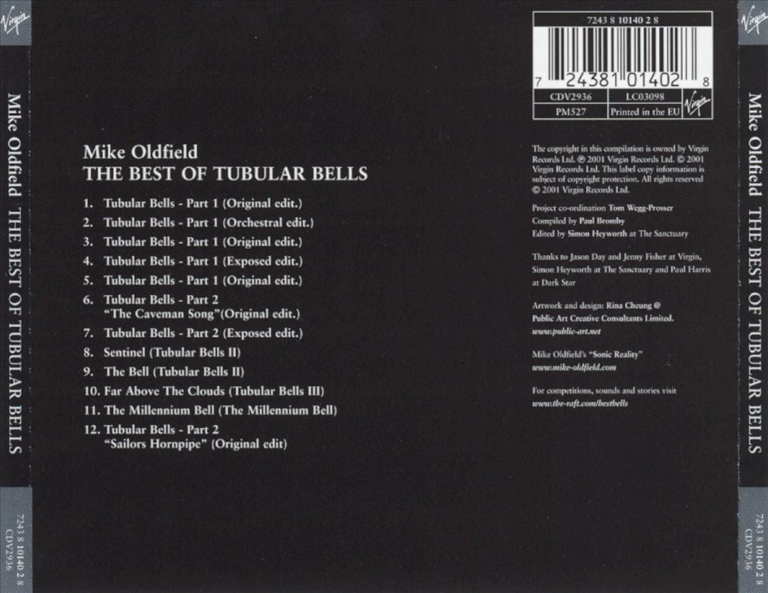 Best of Tubular Bells cover art