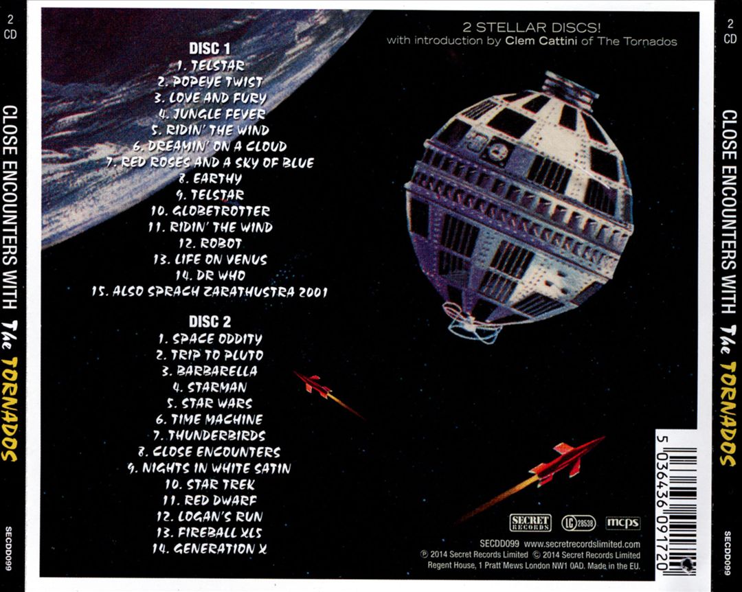 Close Encounters with the Tornados cover art
