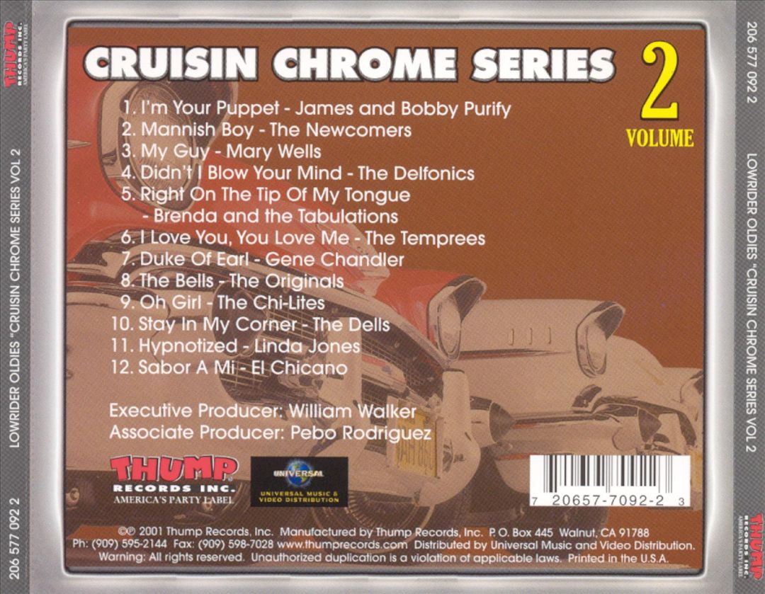 Lowrider Oldies: Cruisin' Chrome, Vol. 2 cover art