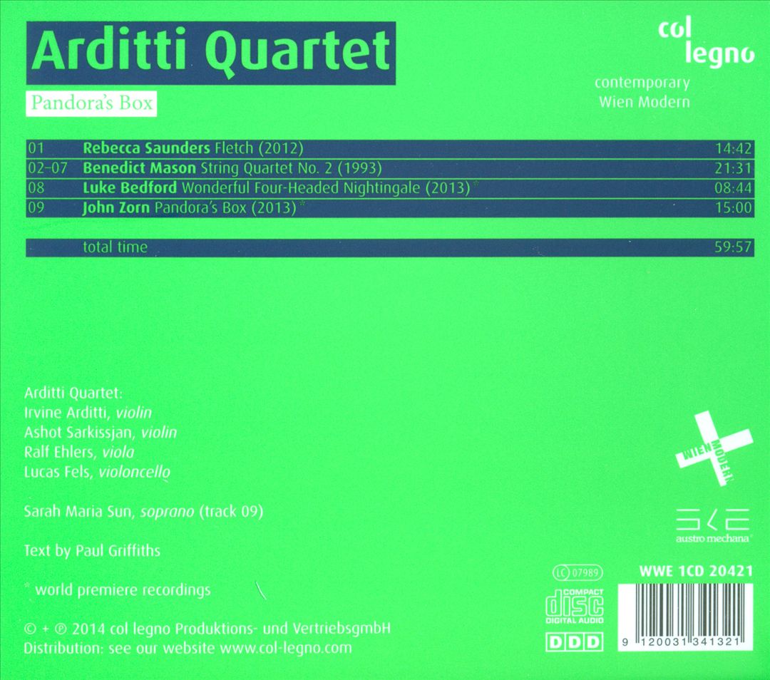 Pandora's Box cover art