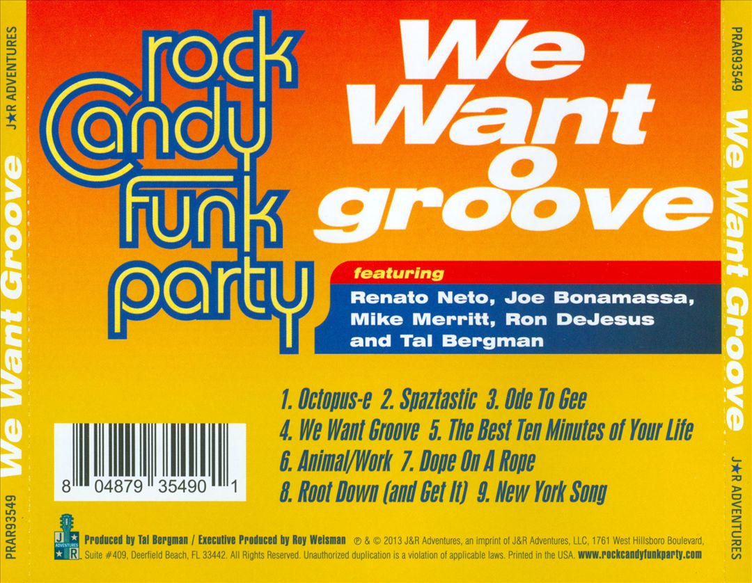 We Want Groove cover art