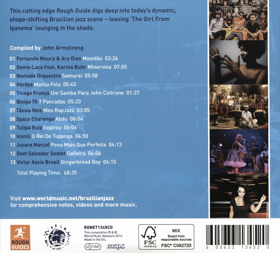 Rough Guide to Brazilian Jazz cover art