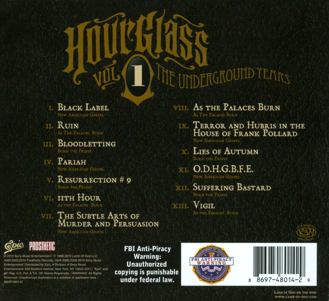 Hourglass, Vol. 1: The Underground Years cover art